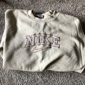 Tan Nike Crewneck